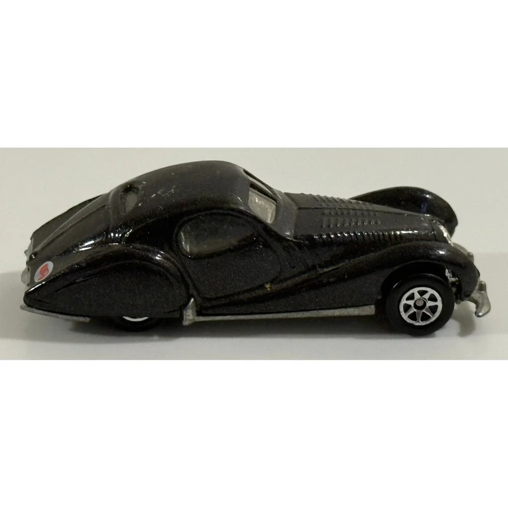 Hot Wheels Talbot Lago Diecast Car Kids 1:64 Black Metallic Vintage Style 1987